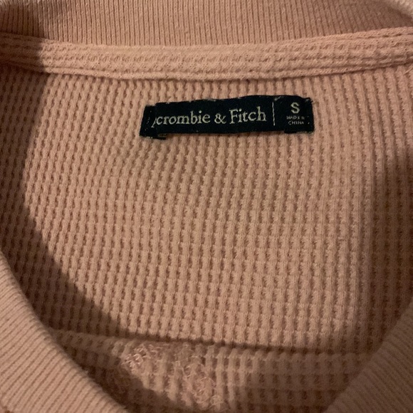 Pink Waffle Crop Top - Picture 2 of 3